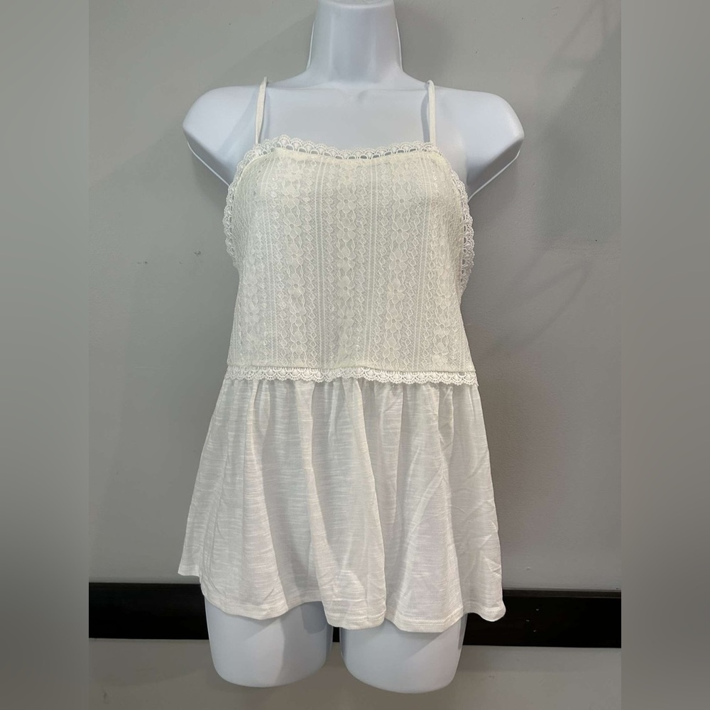 Like New Racerback Babydoll Tank Top